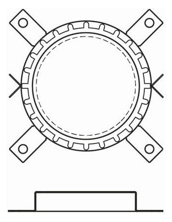 WALRAVEN Brandschutzmanschette Pacifyre AWM III für brennbares Rohr 63 mm