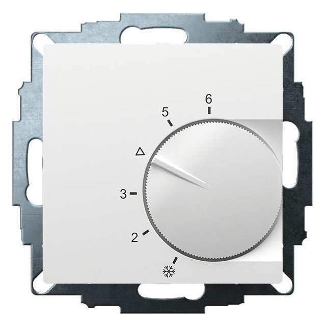 EBERLE Raumthermostat 230V 10A Öffner UTE 1003-RAL9016-G-55 IP20 Bimetall