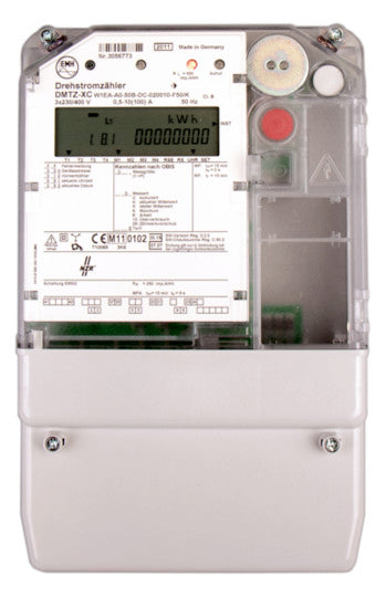 NZR Drehstromzähler B 5A RS-485 elektr DMTZ-XC 5(100)A,3x230/400V,MID,DT,L digi