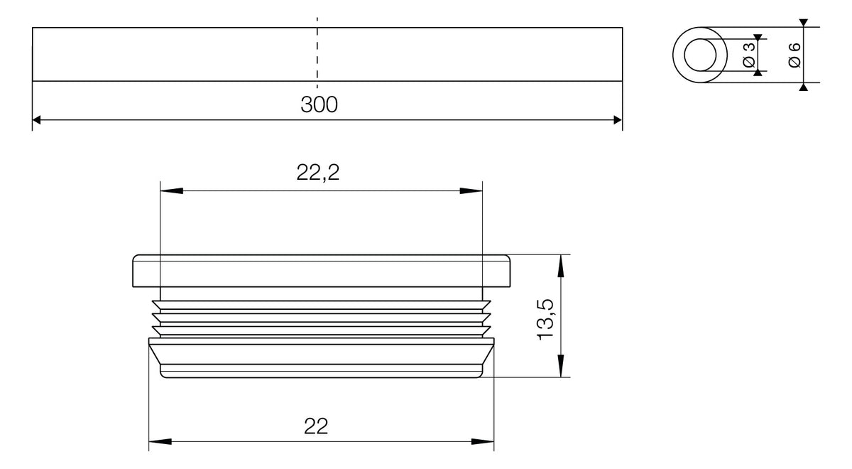 Alre-It Kapillarrohrdurchführung JZ-04 | E6160133