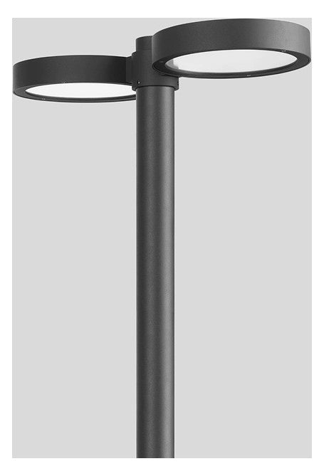BEGA LED-Aufsatzleuchte 37W 76mm 3000K 99403K3 3942lm graphit Konv Alu IP65