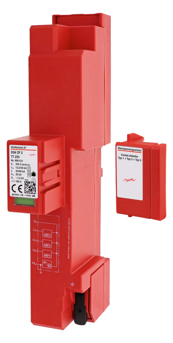 DEHN SE Kombi-Ableiter Sammelsch 4p 2TE DSH ZP 2 TT 255 230VAC 1,5kV Sammelsch