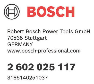 BOSCH-EW Bohrhammer Stahl= mm 2602025117
