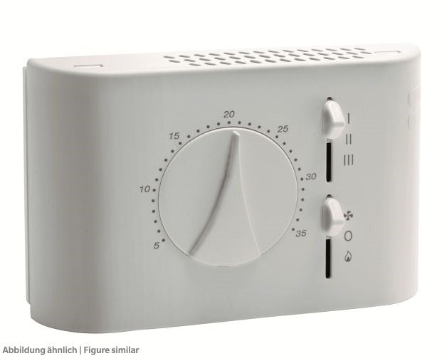 Elektr. Thermostat CR22 für AC-Motor Steuerung 2-4-Leiter-Geräte m./o. Ventil
