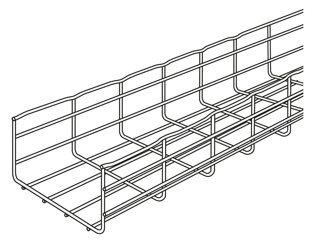 LEGRAND Gitterrinne U-Form Klickbef CABLOFIL CM000891 105x100x3000mm o.Verb