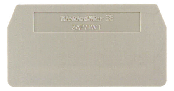 WEIDMÜLLER Abschlussplatte bg ZAP/TW 1