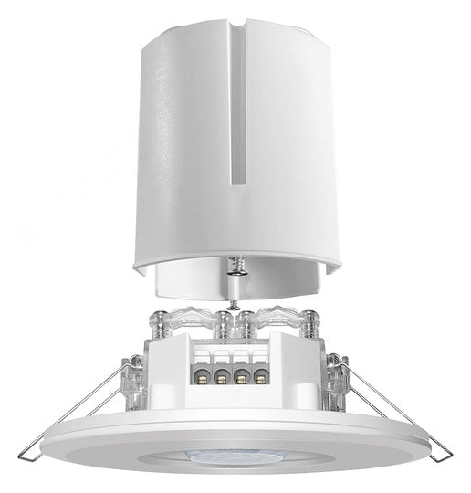 ESYLUX Präsenzmelder-Bus DALI Einb ws PD-FLAT 360/8 ROUND WHITE BMS FM DA v58-