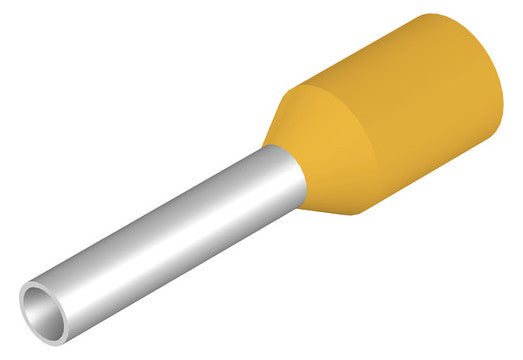 WEIDMÜLLER Aderendhülse 1qmm 8mm isol PP H1,0/14 GE ge Cu Standard verzinnt