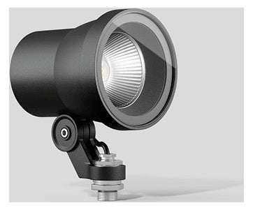 BEGA LED-Anbaustrahler 11,8W Konv DALI 84935K3 1LED graphit 3000K ws 1098lm mt
