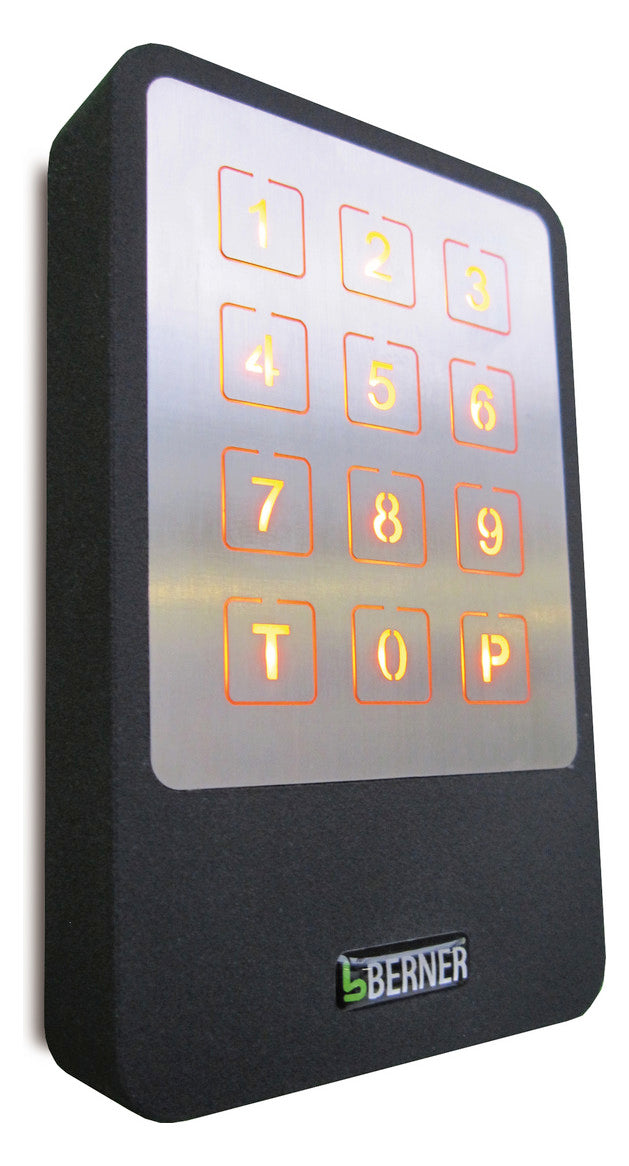 BERNER Funk-Codetaster beleuchtet IP54 BDS591