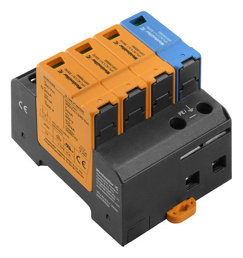 WEIDMÜLLER Überspannungsableiter 230VAC VPU AC II 3+1 300/50 ITNetzform-/TN-C/TN