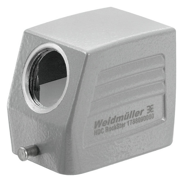 WEIDMÜLLER Steckergehäuse Längsbügel alu HDC 06B TSLU 1M20G IP66 75x52x43mm