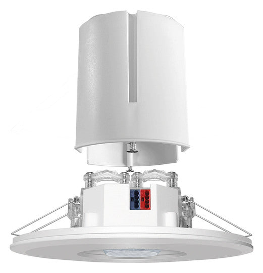 ESYLUX Präsenzmelder-Bus KNX Einb ws PD-FLAT 360i/8 LARGE ROUND WHITE FM v58-