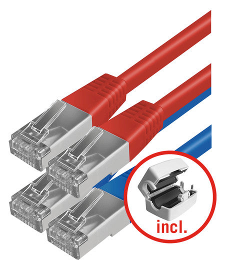 ESYLUX Patchkabel 5m bl RJ45 1:1 CABLE-SET-2 RJ45 5m TW x6