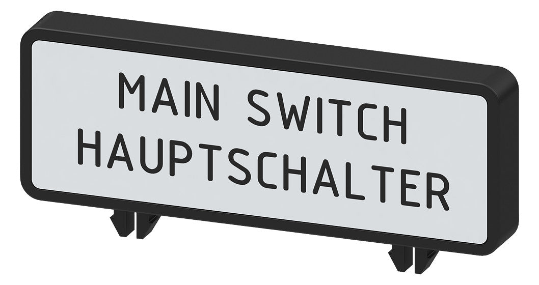 SIEMENS Schild 3LD9286-1A