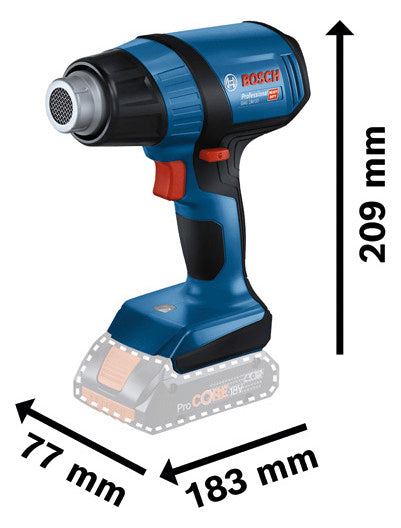 BOSCH-EW Akku-Heißluftgebläse 18V Professional GHG 18V-50 300-500°C