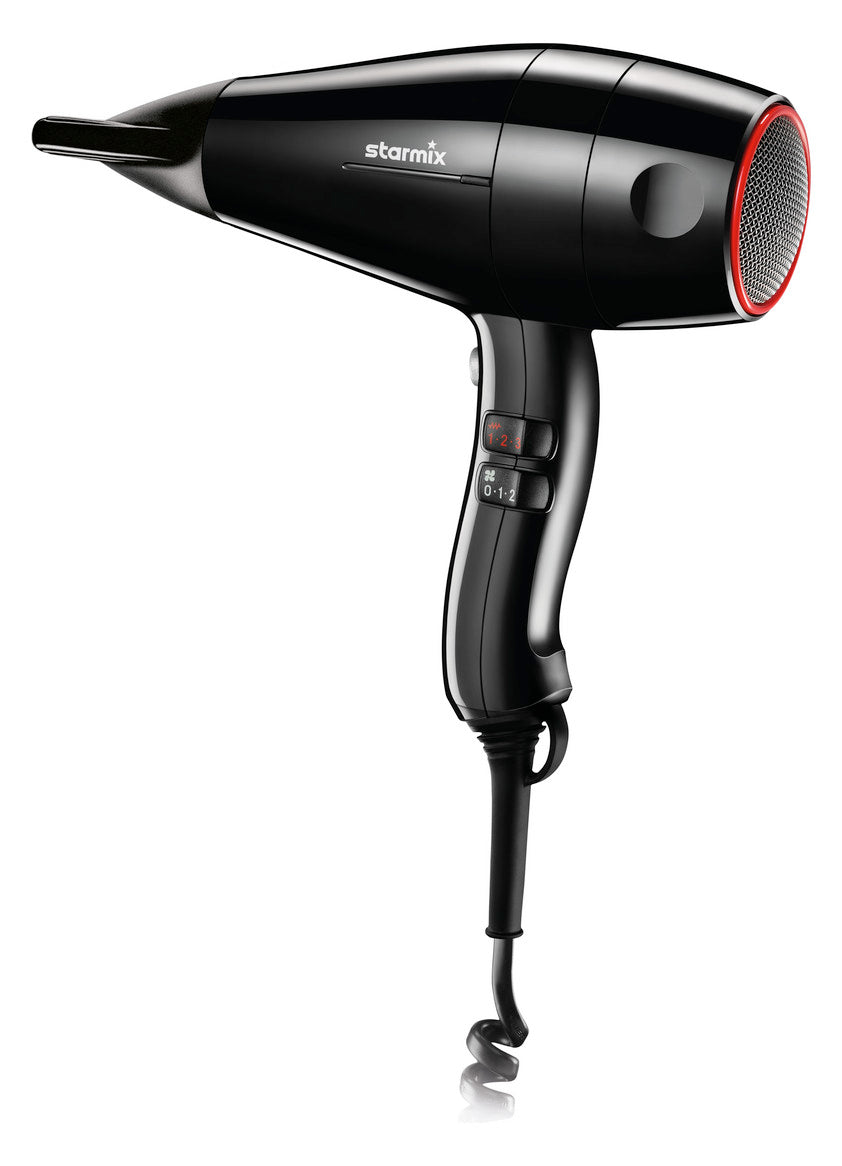 STARMIX Hand-Haartrockner 2000W sw 3stuf HFXW 20 schwarz