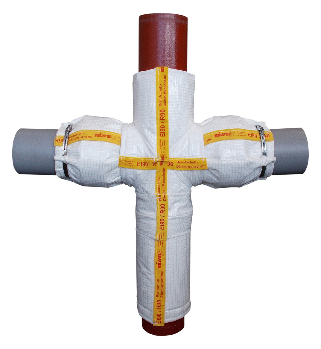 Missel Brandschutz-Dämm-Manschette R90 BSM-GuKu Set-D 100x100x100-88 | 253-2103