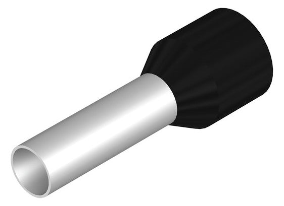 WEIDMÜLLER Aderendhülse 6qmm 12mm isol H6,0/20 SW PP sw Cu Standard verzinnt