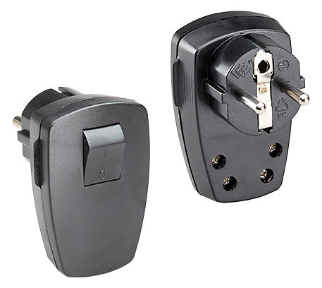 BACHMANN Schutzkontaktstecker 16A 250V 911.171 Kst IP20 sw rechtw