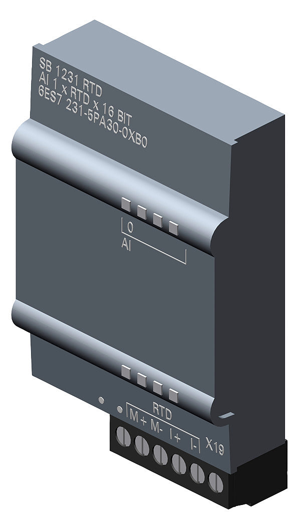 SIEMENS SPS-Analoges E/A-Modul Schraub 6ES7231-5PA30-0XB0 Eing.WiderstTherm