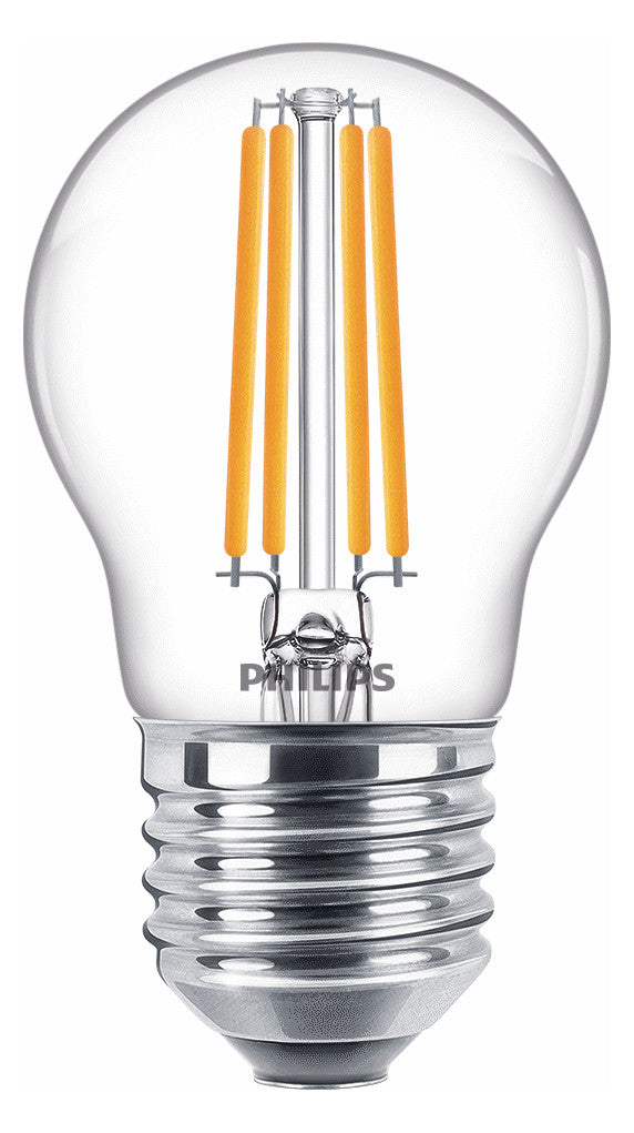 PHILIPS-LM LED-Kugellampe FM E27 P45 ws CorePro LEDLusterND6.5-60W P45 E278 6,5W