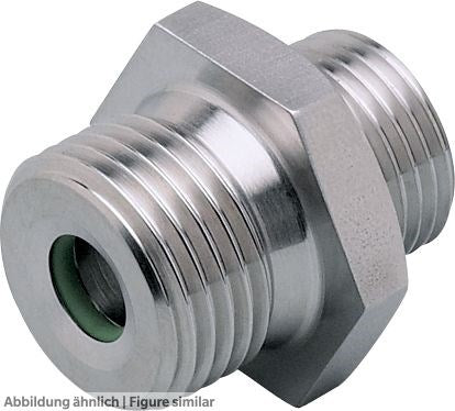 Gewindeadapter E40096, V4A für SI1006 M18x1,5 aussen/ G1/2" aussen