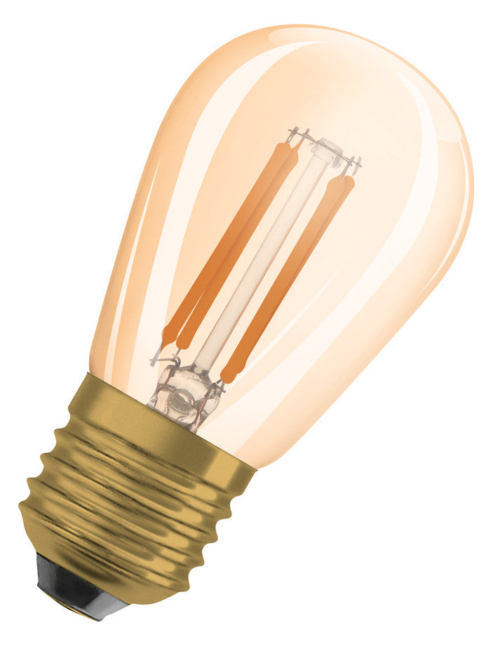 OSRAM LED-Lampe FM E27 P45 4,8W 2200K ws 1906 Mini Edison 45 33 Fil DIM 4.8 360lm