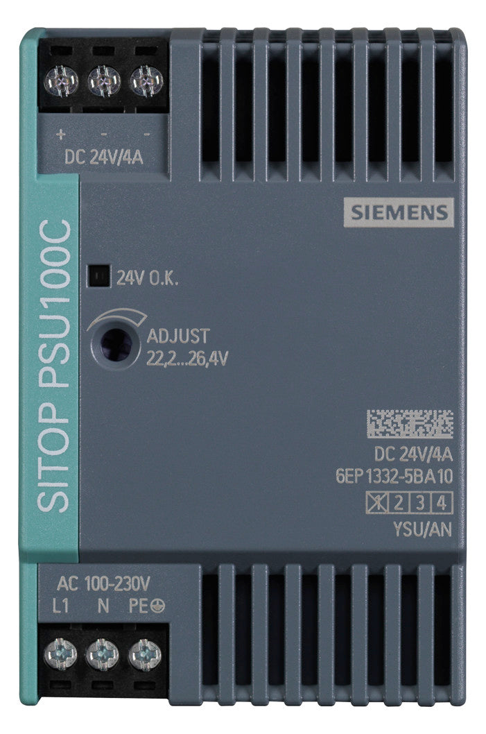 SIEMENS Gleichstromversorgung REG 96W 4A SITOP 6EP1332-5BA10 22,2-26,4V IP20