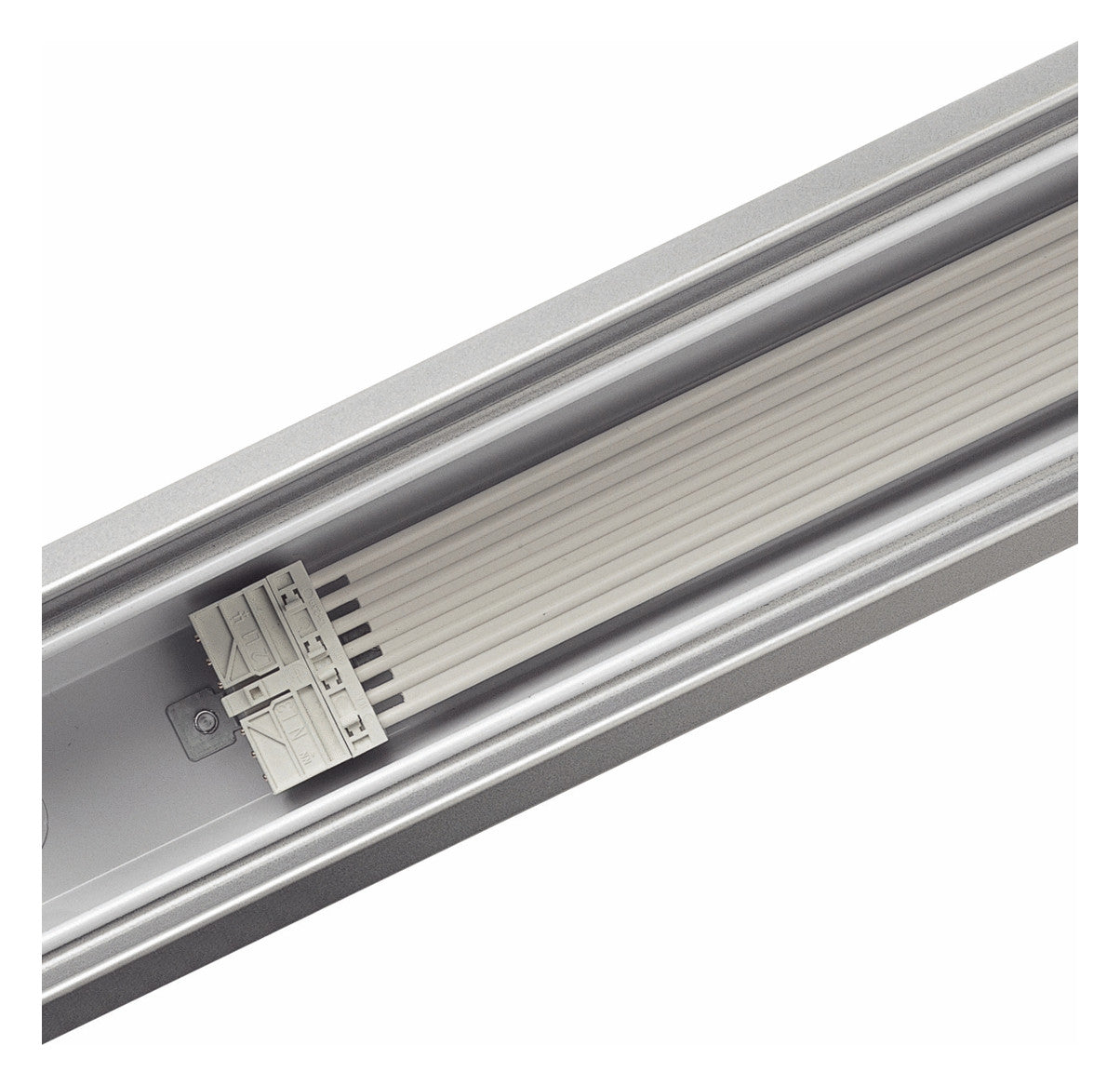 PHILIPS-LICHT Tragschiene Lichtband 49W Maxos 4MX656 491 7x2.5 WH 1-längig IP20
