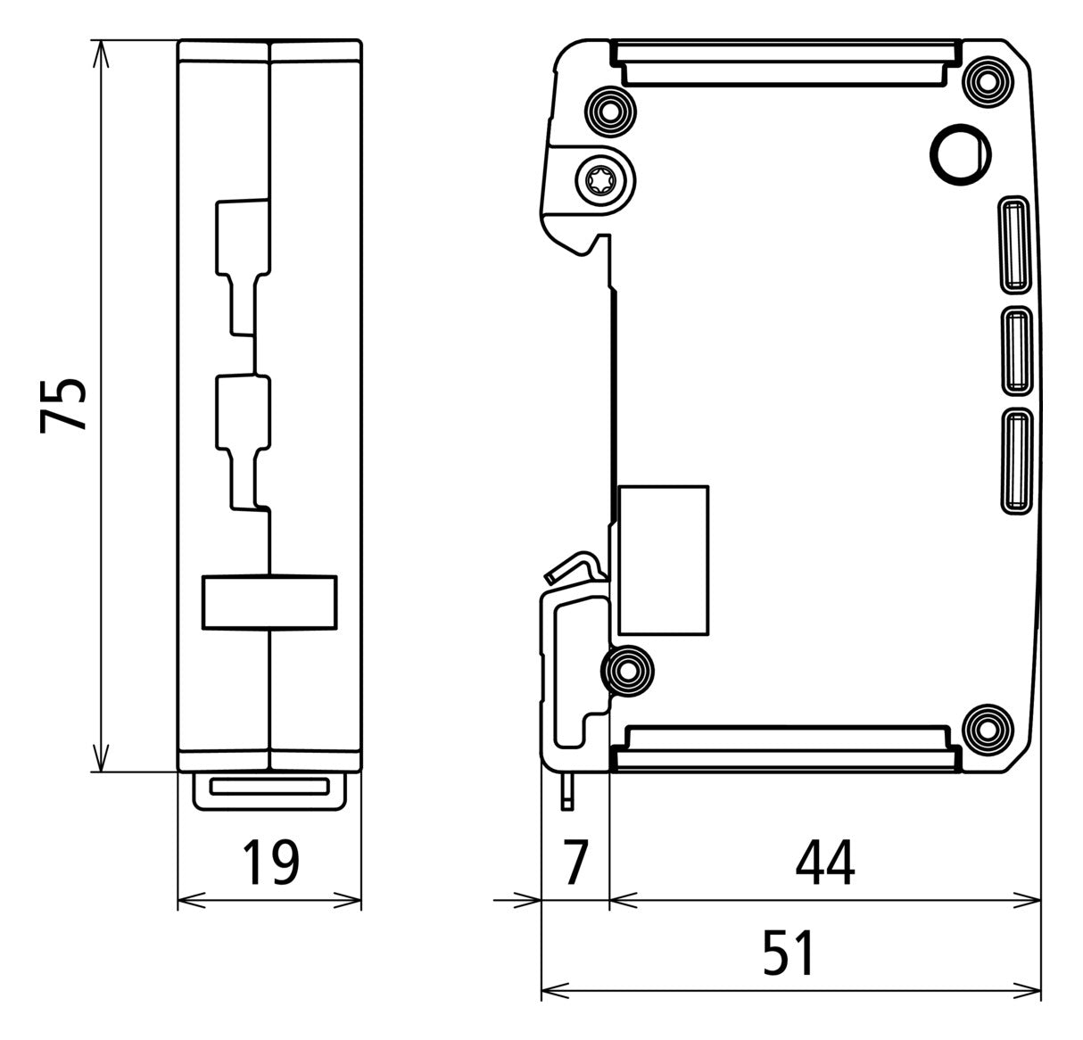 DEHN SE Ableiter Typ3 3,3VDC 1,5A TS35 DPA CL8 EA 4PPOE opt RJ45 100Va-a