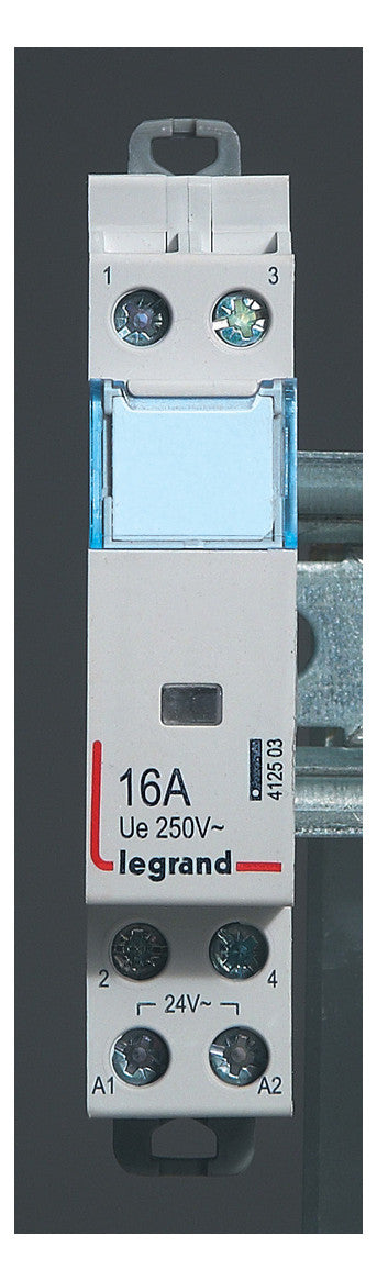 LEGRAND Installationsschütz 16A 230V/AC Legrand 412521 250V/AC 1S 1Ö 2000W/AGL