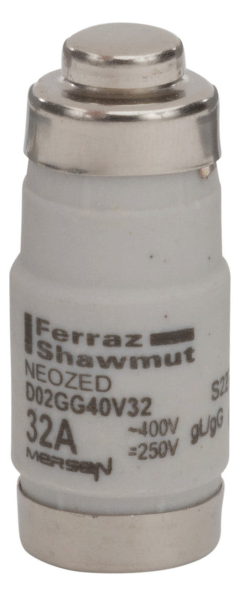 MERSEN D0-Sicherungseinsatz D02 32A 400V D02GG40V32 sw gG