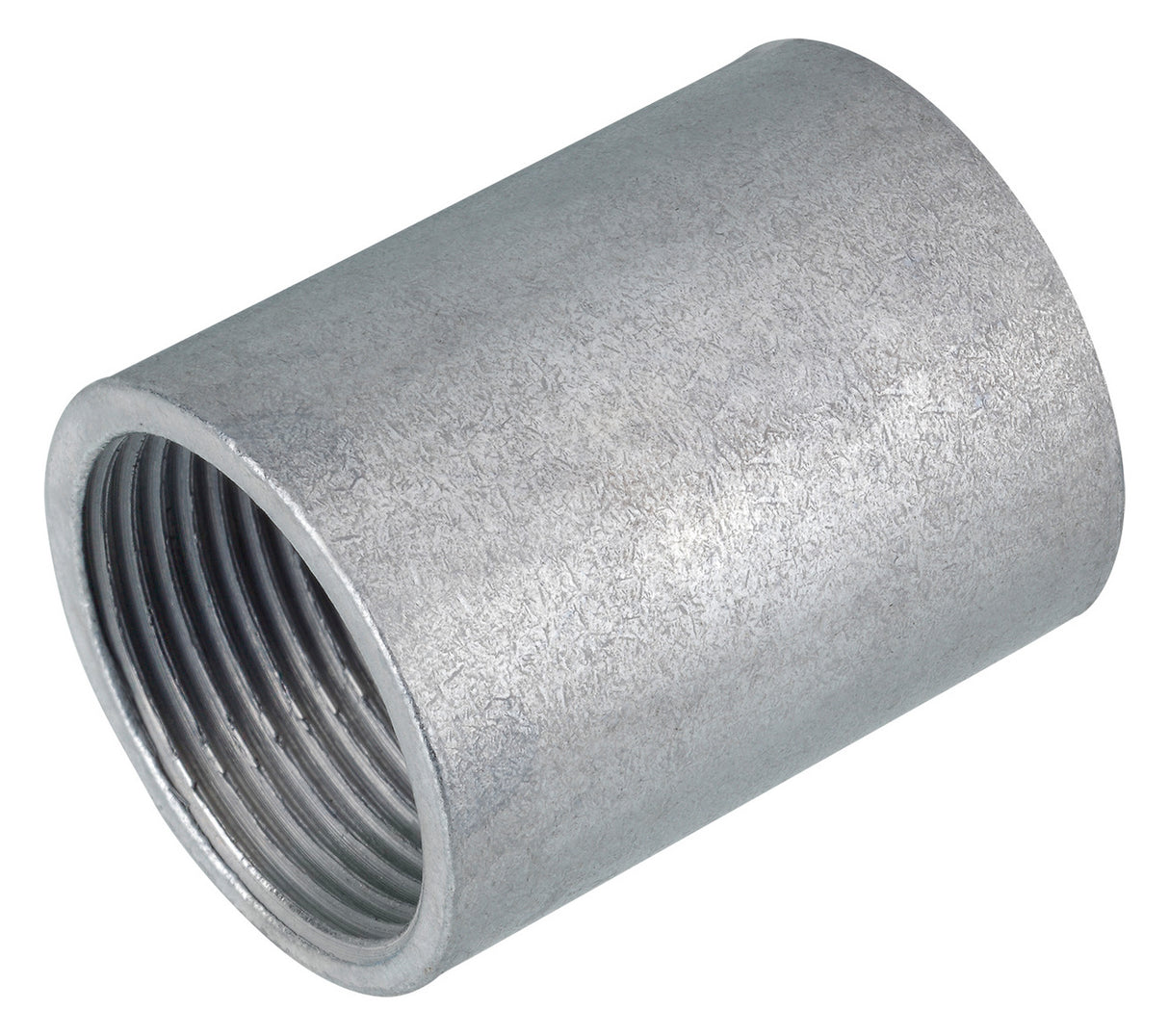 FRÄNKISCHE Stahl-Gewindemuffe Metall hfr SM-E-V 63 verzinkt Zn-Ni 63mm g/vz