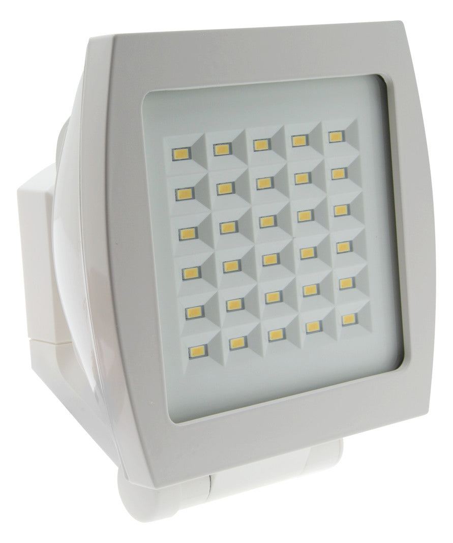 BEG LED-Anbaustrahler 14W Konv 30LEDs ws FL3N-LED weiß 4000K ws 1050lm ws mt Alu