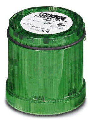 PHOENIX Dauerlicht LED gn 70mm IP65 UC PSD-S OE LED GN 24V/50Hz