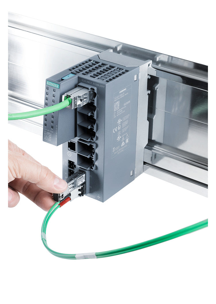 SIEMENS Switch Hutschiene Managebar 6GK5206-2BS00-2AC2 6x10/100/1000Mbps