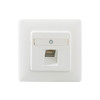 RUTENBECK Anschlussdose Cat6 1xRJ45 rws UAE-ClassEA iso-8 Up rw Kanaleinb LSA