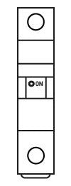 DOEPKE Leitungsschutzschalter UC C 25A DLS 6H C25-1 6KA 1p 230V 1TE 50Hz IP20