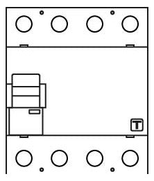 DOEPKE FI-Schutzschalter B 4p 400V 63A DFS4 063-4/0,30-B SK HD 0,3A 4TE REG