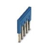 PHOENIX Querverbinder 5p bl steckb isol FBS 5-6 BU 32A m.Berühr.schutz