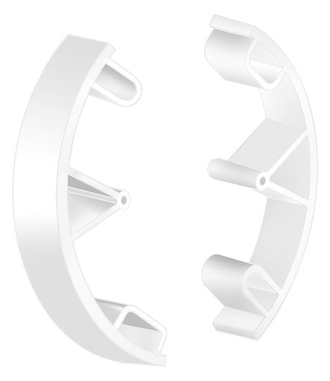 ESYLUX Montagewinkel ws Zubehör BASIC SPACER WH