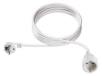 BACHMANN Netzanschlussleitung 5m 16A ws 341.202S 3x1,5qmm IP20 Schutzk-Kuppl