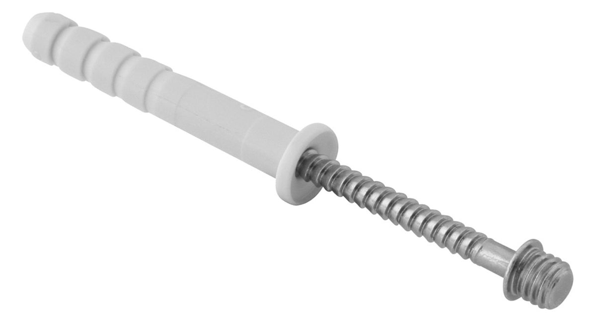 Walraven Schlagdübel mit Gewinde ev M6x40 inkl. vormont. Dübel aus PA grau | 6373640
