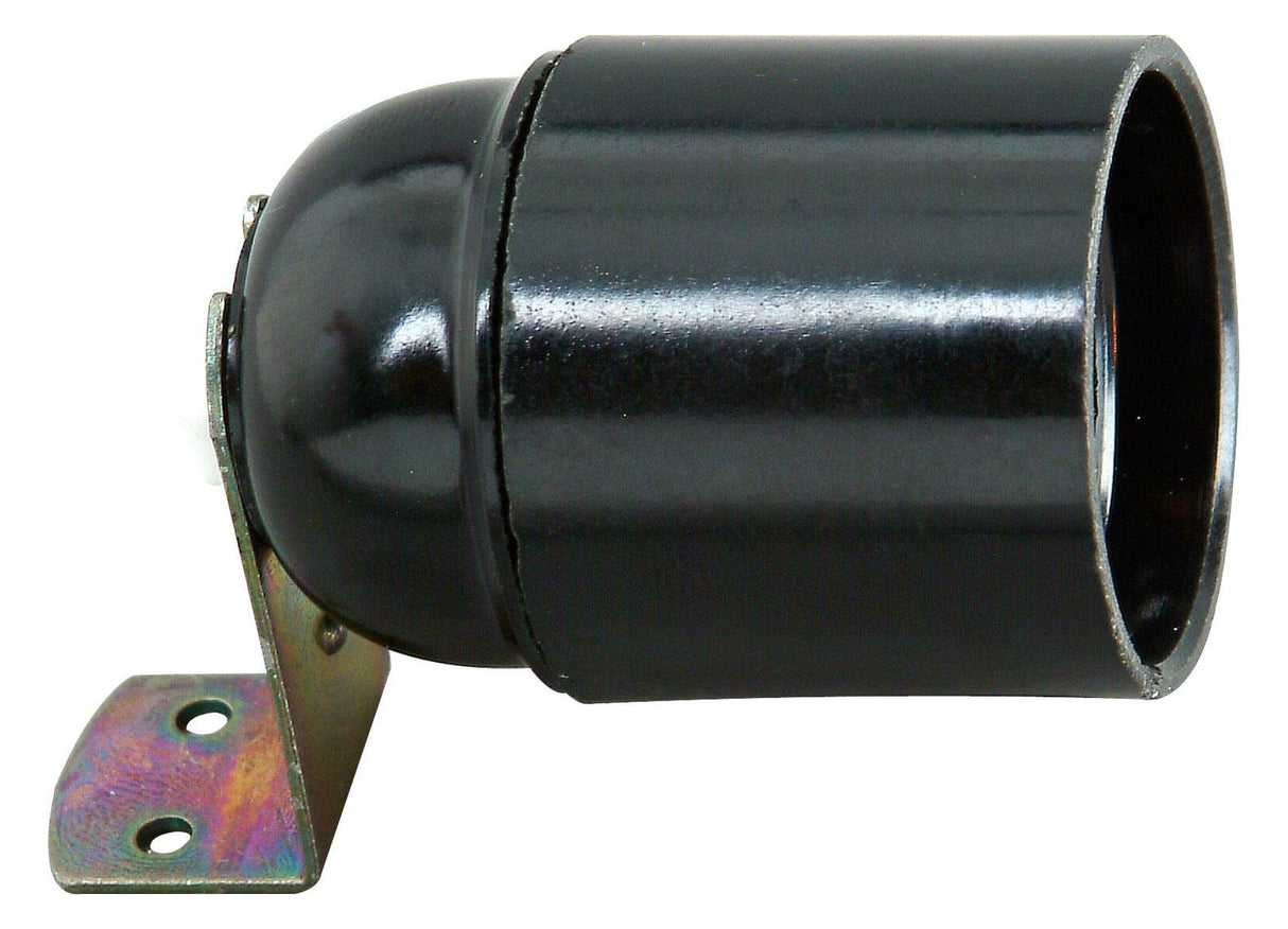 KOPP Edisonfassung sw E27 BefestFuß Kst 214015085