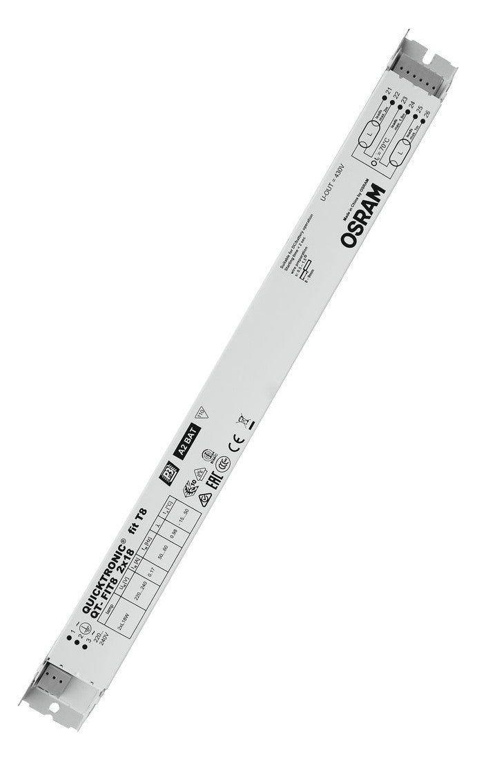 OSRAM Vorschaltgerät 2x18W elektr f.T5 QT-FIT8 2X18