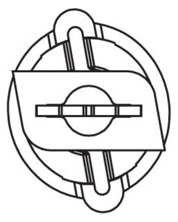 WALRAVEN Schiebemutter RapidRail M10 29x29x15 ev - für Schienen RapidRail