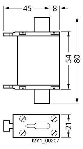 SIEMENS NH-Sicherungseinsatz 35A NH000 3ND1814 500VAC aM Stirnk