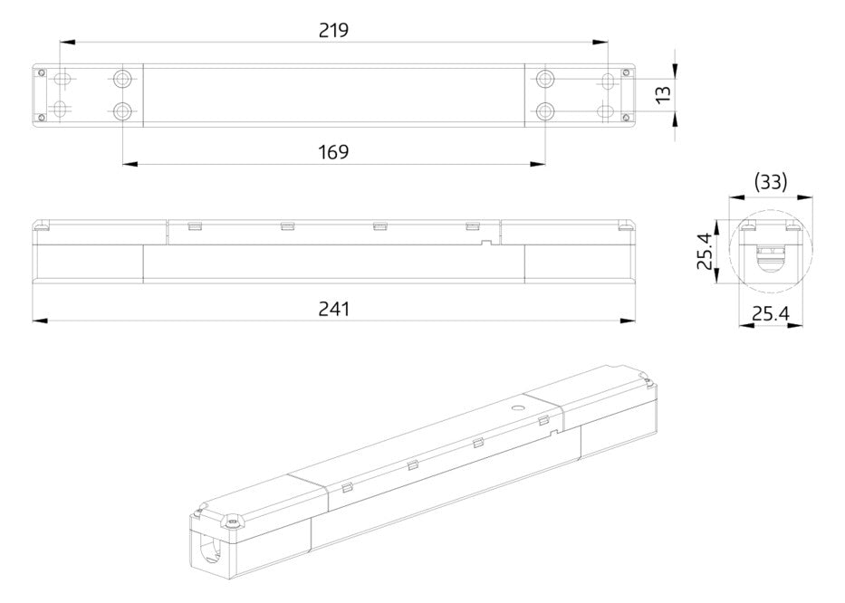 BEG Spannungsversorgung DALI 120mA LED PS-DALI-LINK-DE weiß