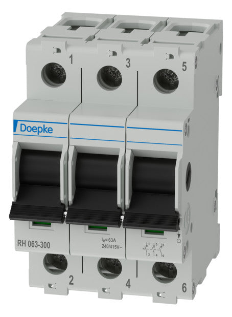 DOEPKE Hauptschalter 63A 3p IP40 Einb RH 063-300